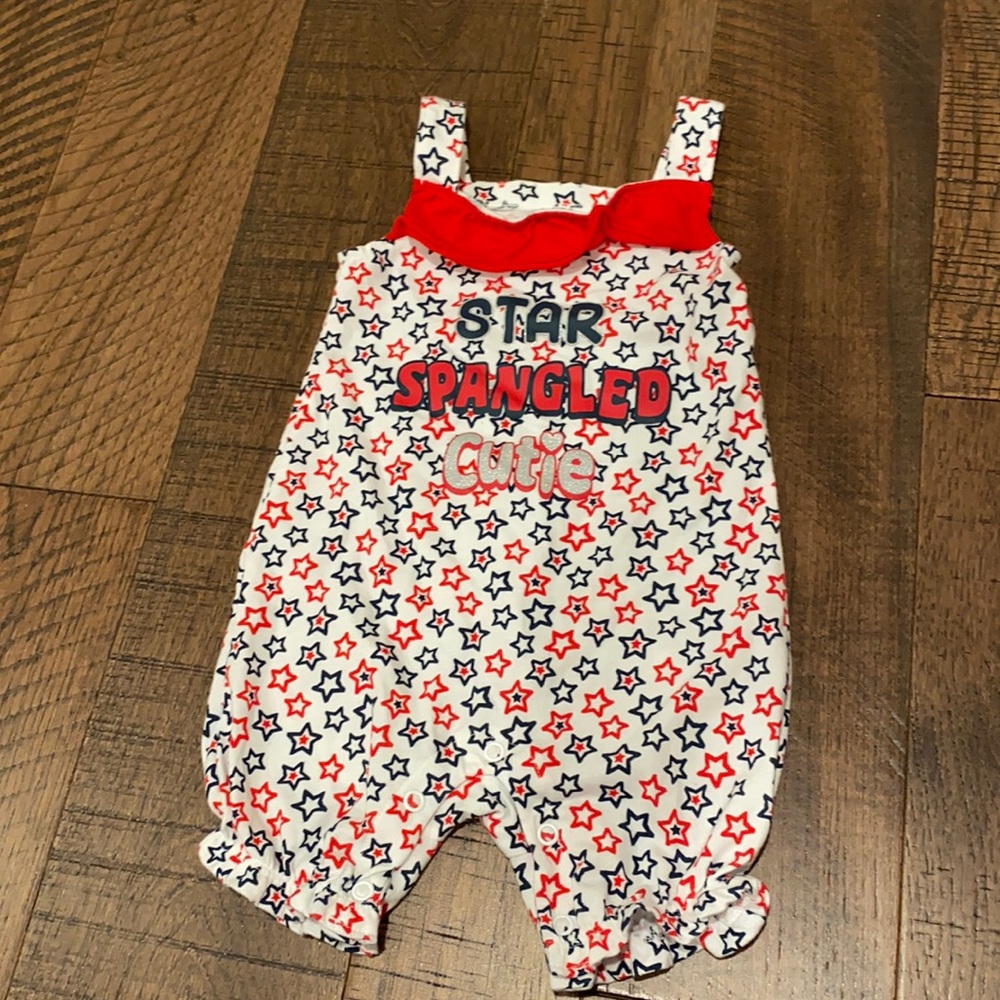 Patriotic Infant One Piece